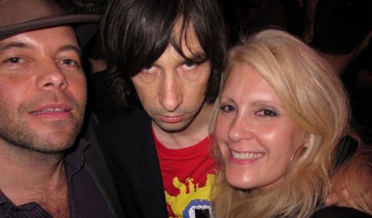 Various members of Ride and Primal Scream taking it to the East!  Staff image